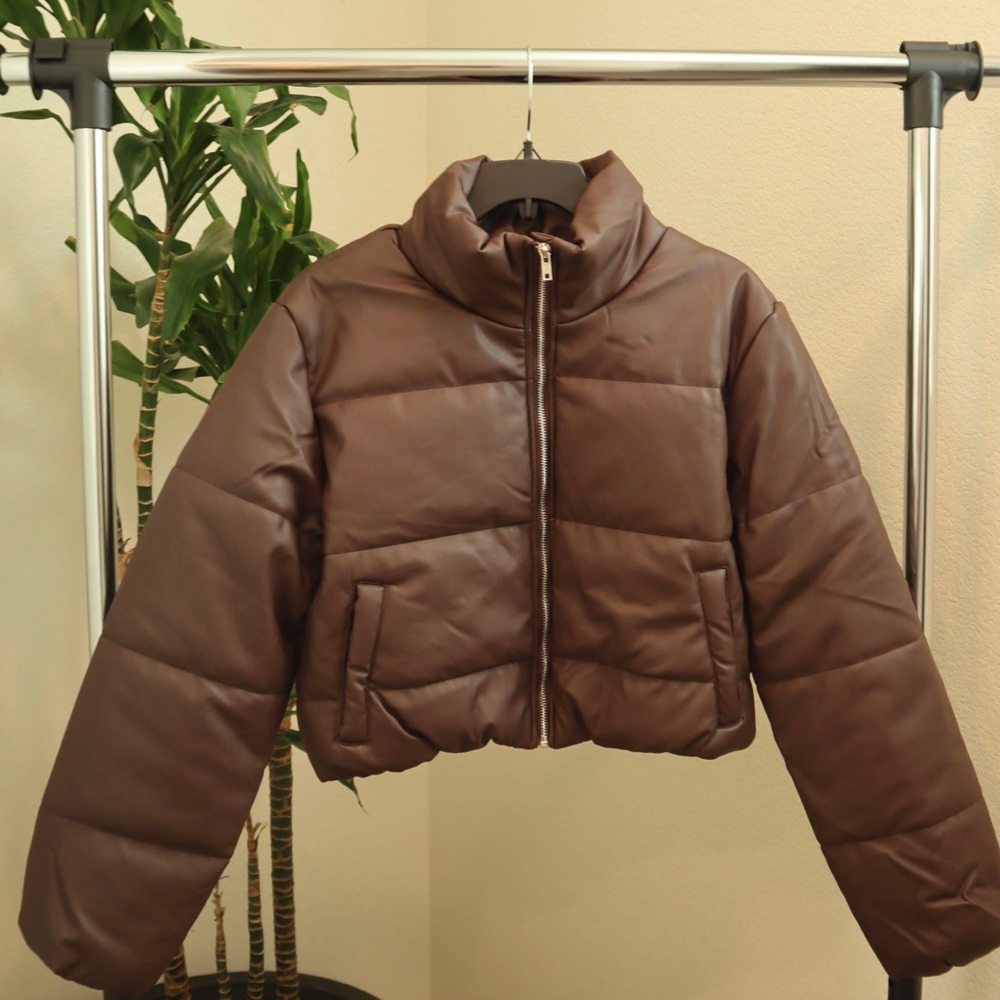 Brown  Fall Winter Warm Jacket a super beautiful color!!